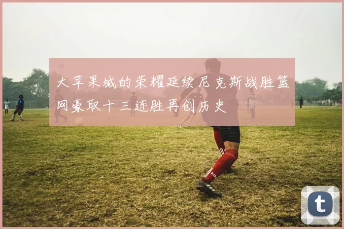 大苹果城的荣耀延续尼克斯战胜篮网豪取十三连胜再创历史